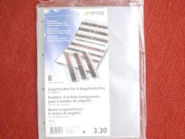 Zeigetaschen Negativstreifen Mittel-Format / medium Format