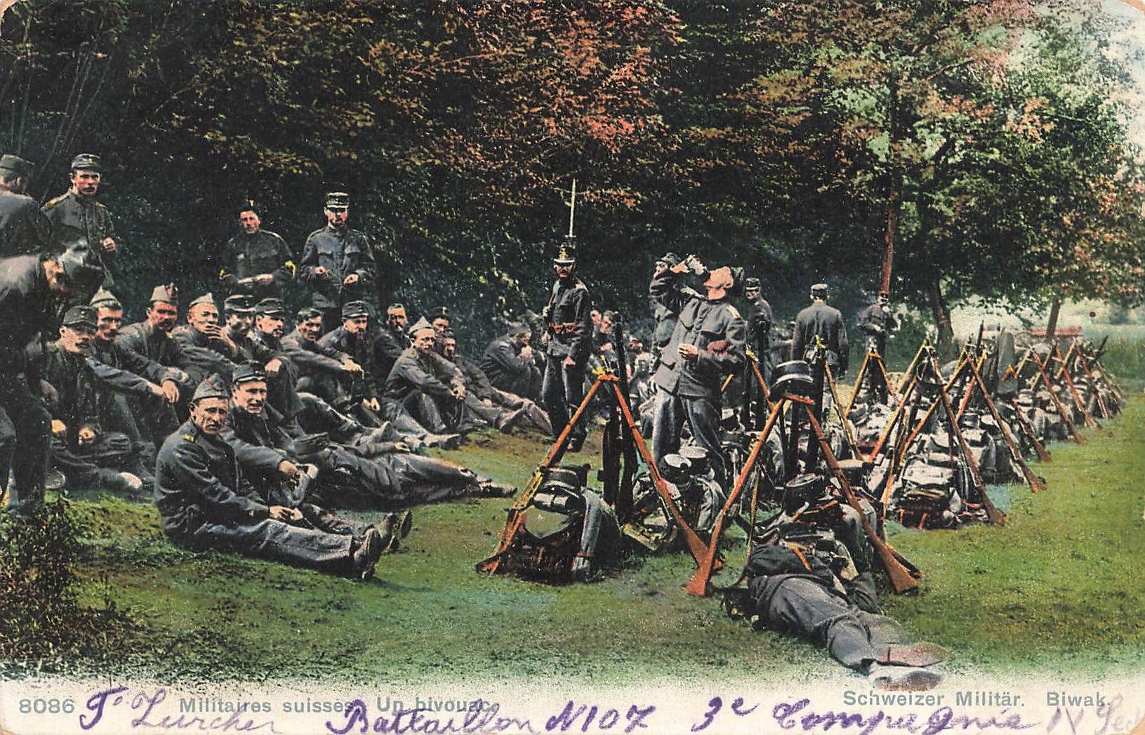 Cartoline postali: Militare Militär Militaire – Usato da Biasca venduto da Blenio71
