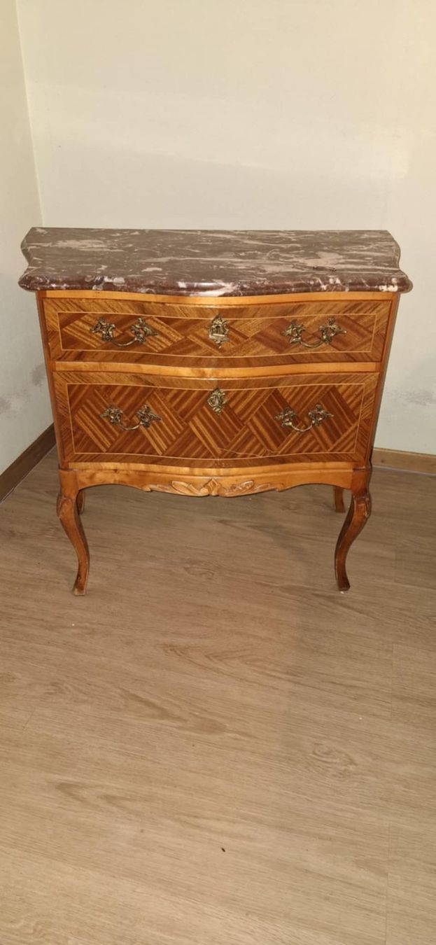 Cassettiere: Commode style Louis XV et marbre – Usato da DUGNY (-Leytron) venduto da Rdeny 1