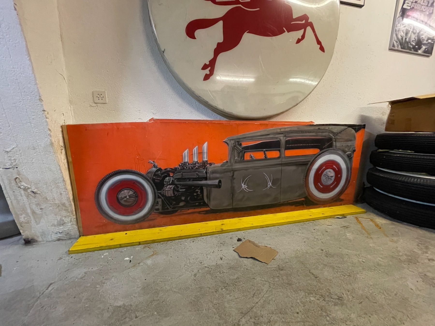 Gemälde: Hotrod Bild Airbrush – Gebraucht aus AARBURG von cheapstuff