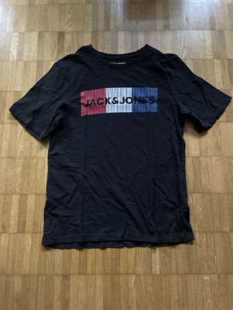 Herren T-Shirt Jack & Jones schwarz Grösse S