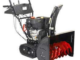 neuer Benzin Schneefräse mit Raupe Elektro-Start statt 2990.