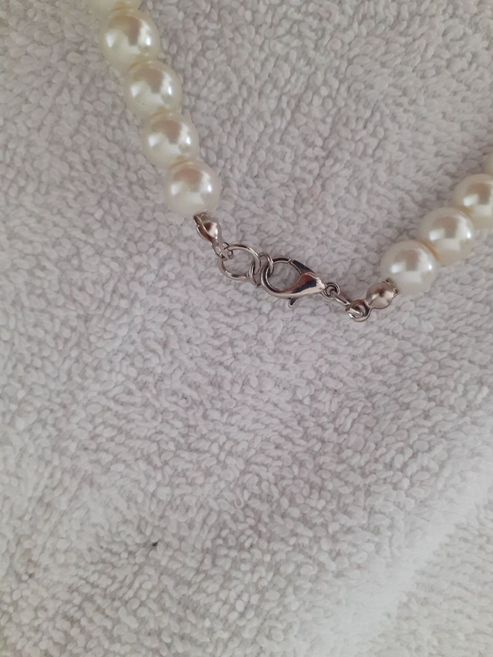 Catenine: Farbenfroh, Modeschmuck Kunst Perlenkette Vintage – Usato da Yverdon venduto da DerStorchUndDieBiene 3