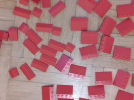 Lego Hausdachsteine rot