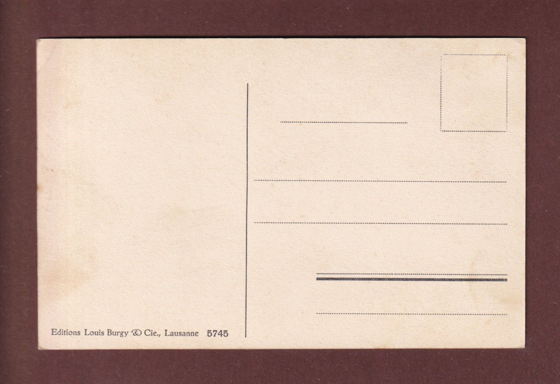 Cartoline postali: Cascade du BERARD - Bouquetin – Usato da Pully venduto da nicecards-shop 1