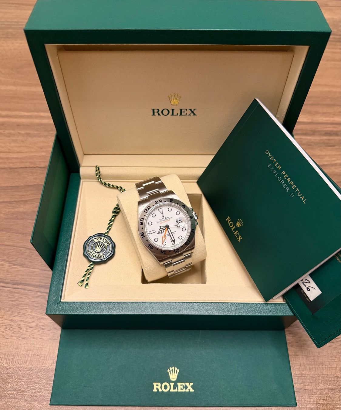 Rolex Uhren: Rolex Explorer II, 08.2026 – Gebraucht aus Zürich von Martin_007