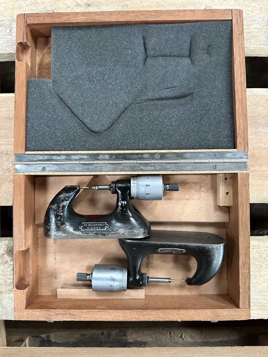 Messen: 2 Messmikrometer – Gebraucht aus Basel von MaschinenSchweiz