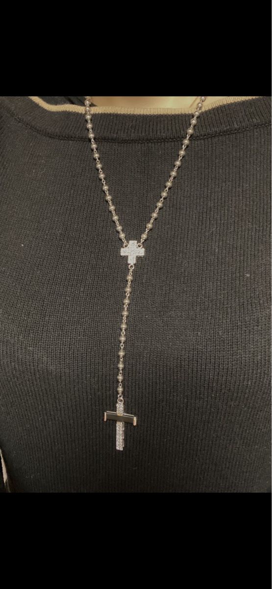 Catenine: Collana lunga in argento 925 con zirconi – Nuovo (secondo la descrizione) da Mendrisio venduto da SGR85