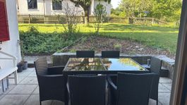 Rattan Gartenset