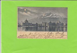 Luzern-Bahnhof-Quai-Pilatus-Vollmond--1899 gelaufen