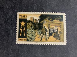 Schweiz 1939/40 Soldatenmarke TG:KP.5 postfrisch graues Pap.