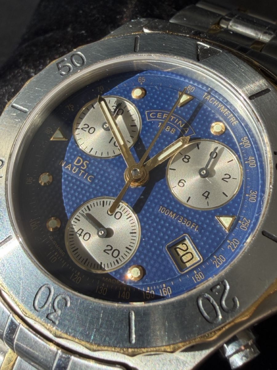 Certina Orologi: Certina DS Nautic Chronograph UHR – Usato da Zürich venduto da Rocola26 4