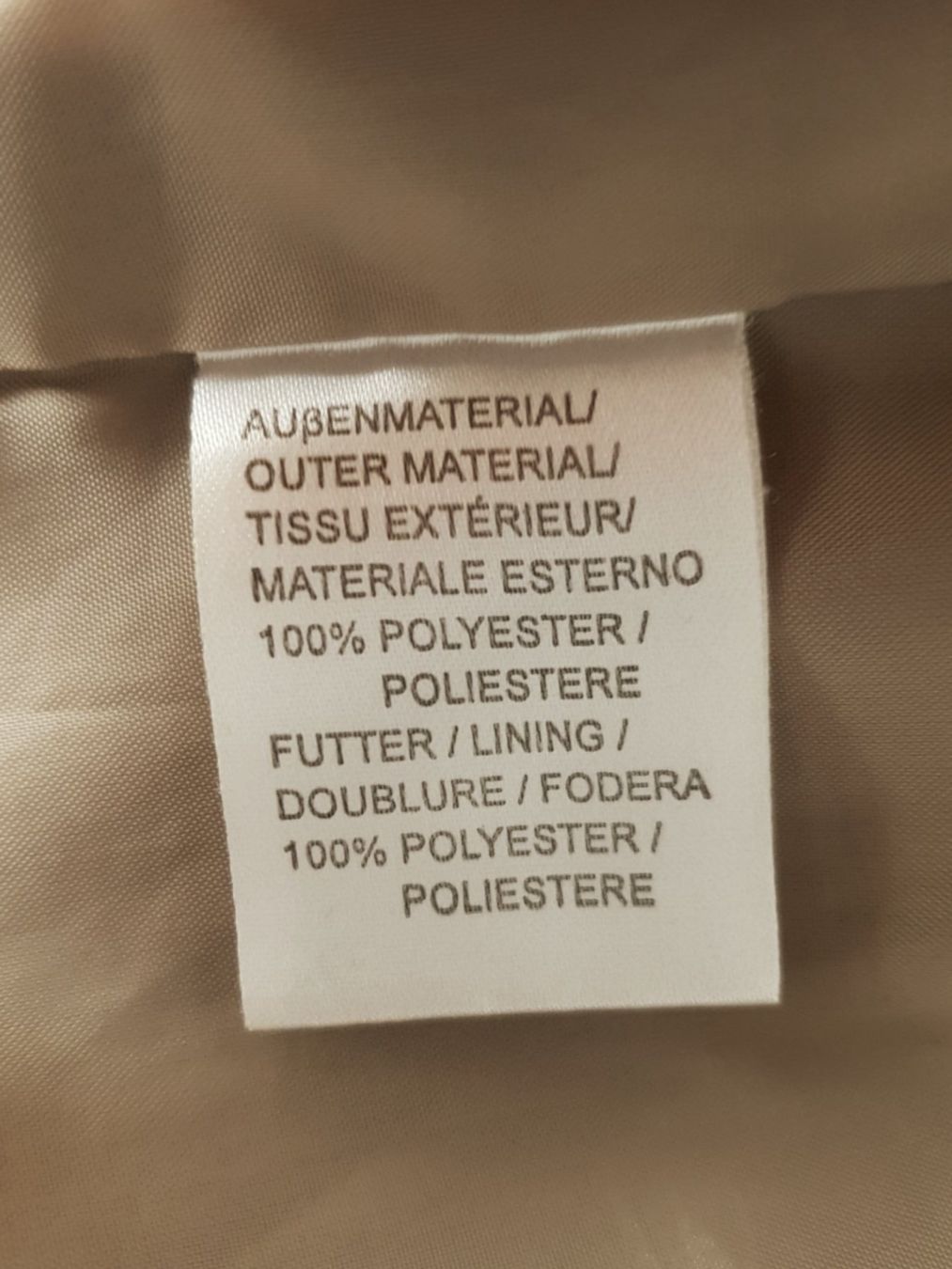 Jacken: TCM Herren Jacke Gr. L Wildlederoptik beige – Gebraucht aus Suhr von Restwert_Suhr 7