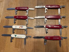 8 Victorinox Taschenmesser Konvolut  gebraucht
