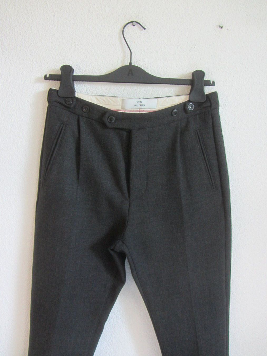 Hosen: WON HUNDRED - Bundfaltenhose grau S – Neu (gemäss Beschreibung) aus Zürich von Diazaio 1