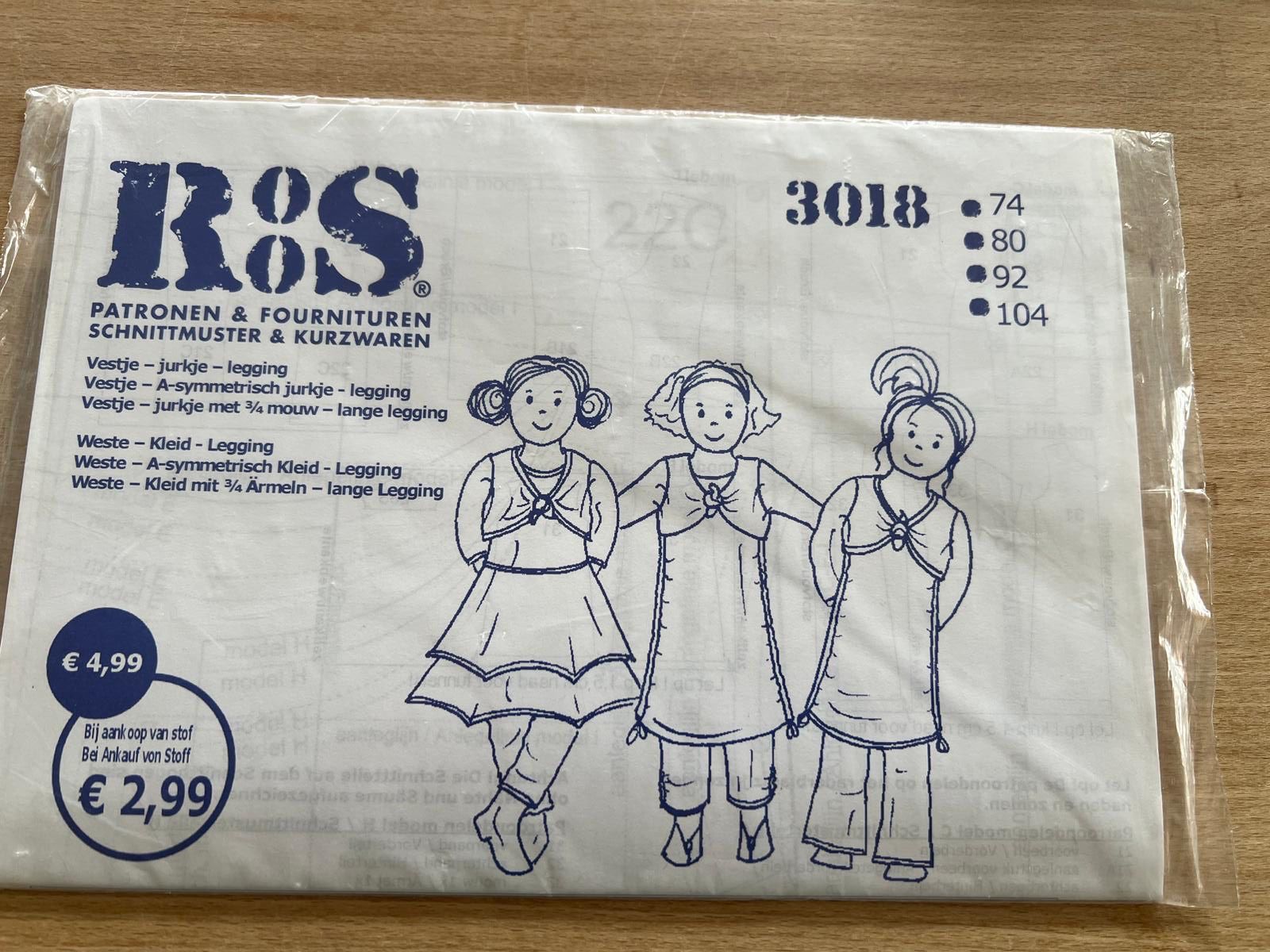 Schnittmuster: Schnittmuster (neu) – Neu und originalverpackt aus Zürich von maggi96 1