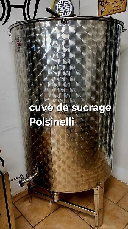 Accessori: Cuve de sucrage 500lt Polsinelli – Usato da Buttes venduto da Greg5151