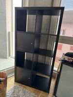 IKEA Kallax Regal (4x2) – Schwarzbraun inkl. 2 Schrank-Einsä