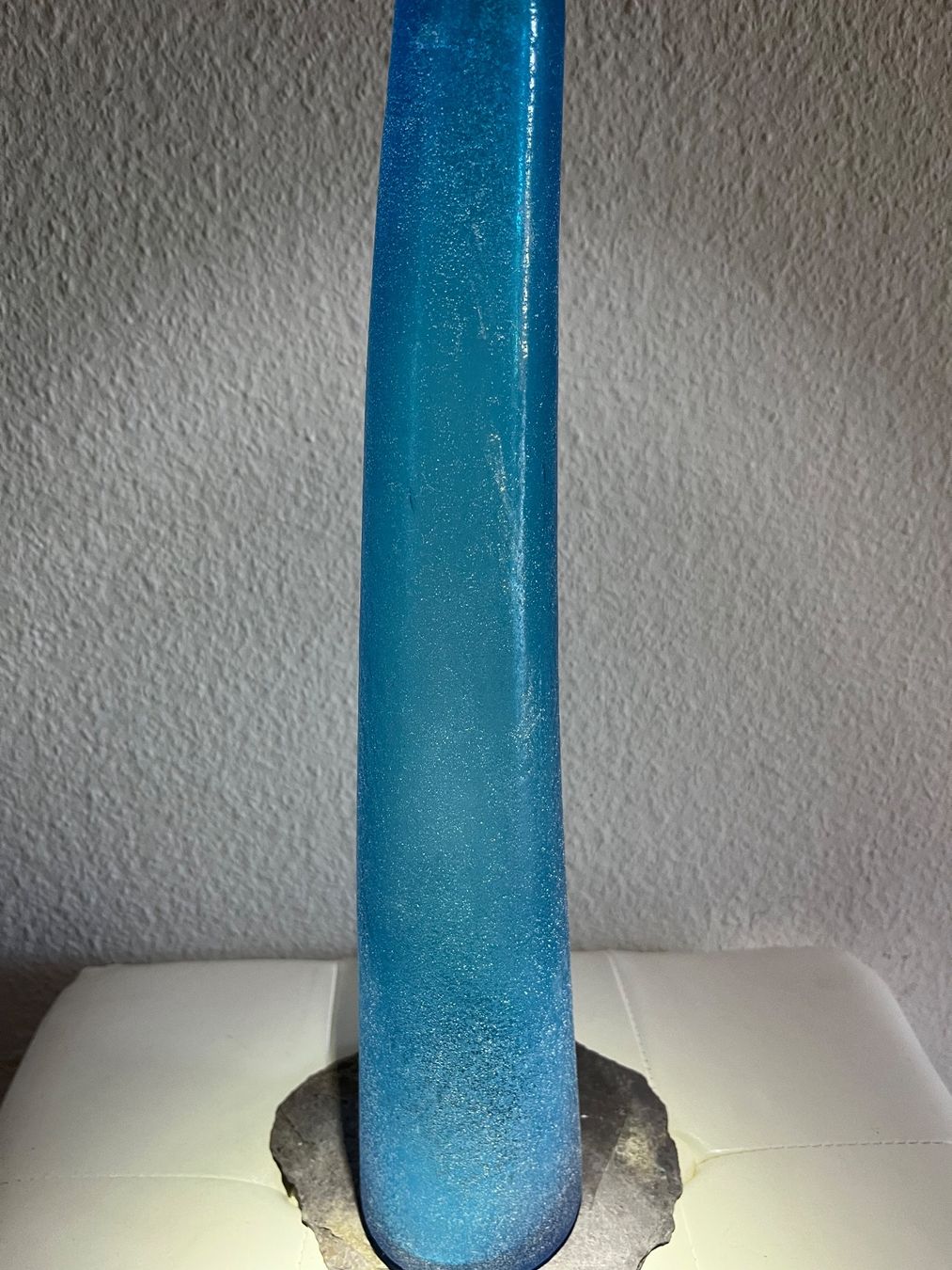 Murano Vasen & Gefässe: Scavo Vase türkisblau, Murano – Gebraucht aus Männedorf von Maru83 2