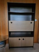 Regal mit Klappe und Türen Holz Nachbildung guter Zustand