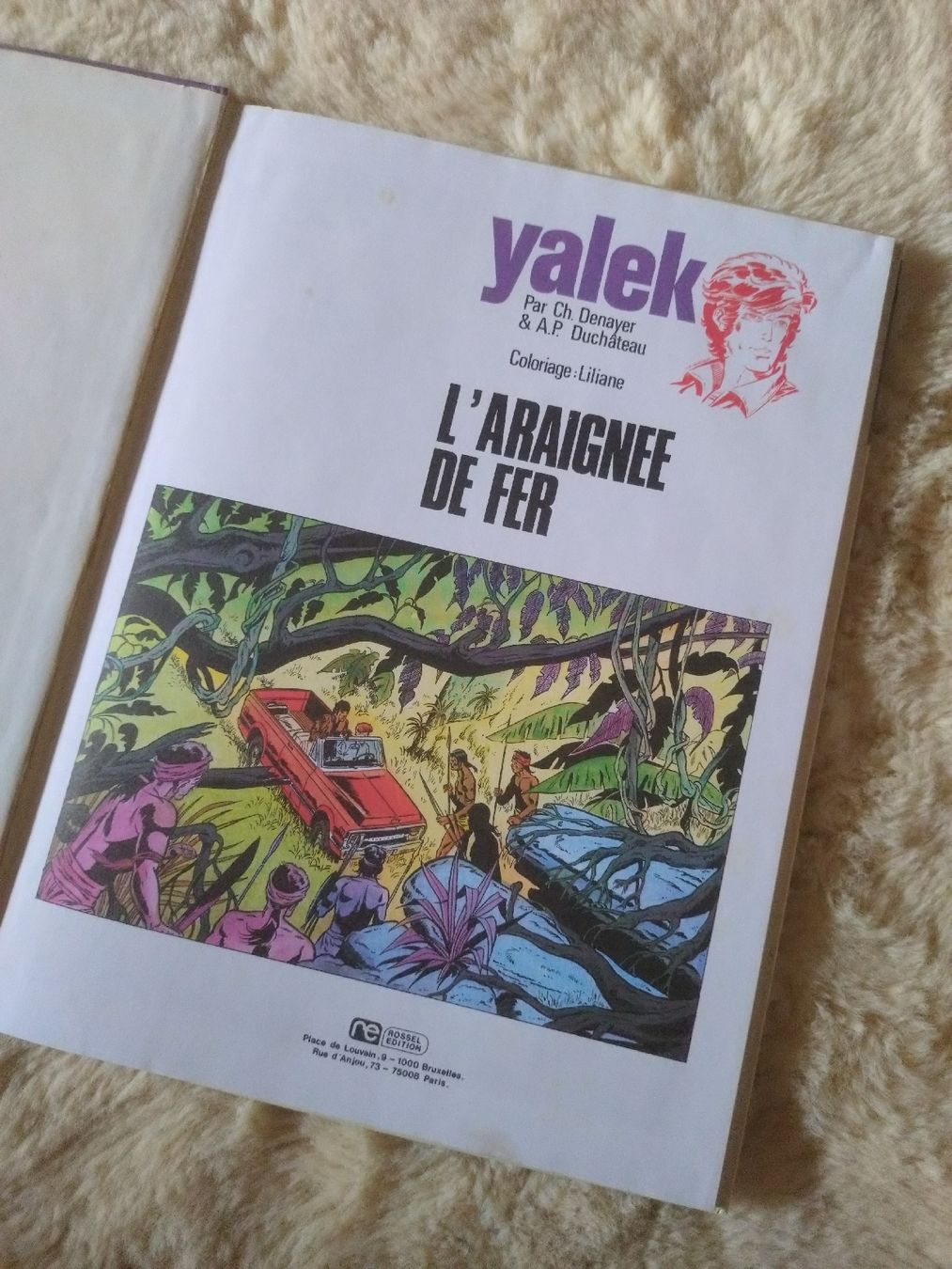 Fumetti: Yalek - L'Araignée de Fer  – Usato da Farvagny-le-Grand venduto da LaCaverne 2