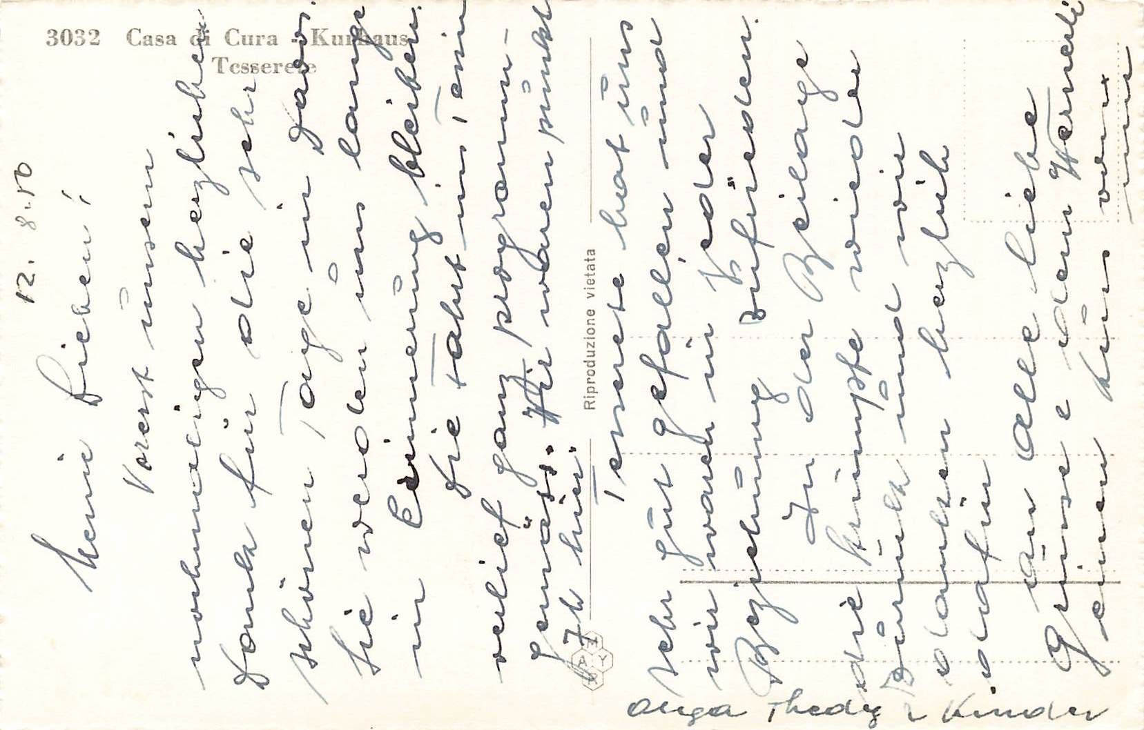Cartes postales: Casa di cura Tesserete – D'occasion à Biasca par Blenio71 1
