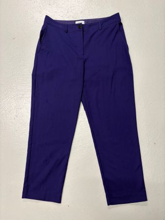 Motivi Hose Lila Gr. 40 mit Viskose Anzugshose Stoffhose