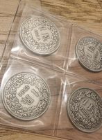 1.- Franken Münzen 4er Set 1916, 1931, 1932, 1914