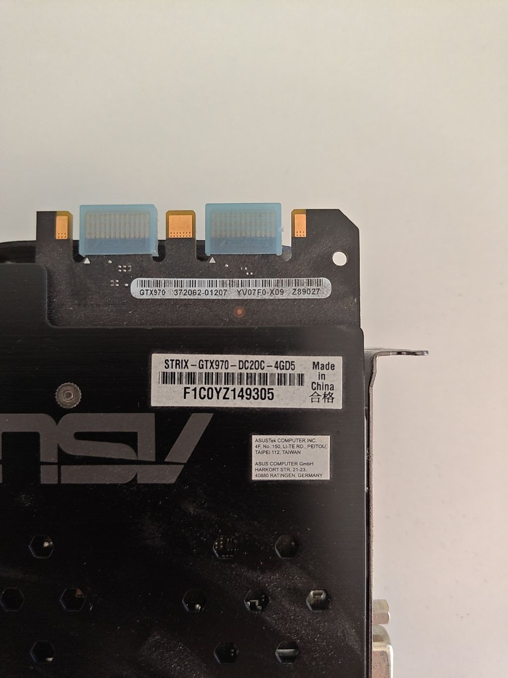 Asus Schede grafiche: Asus Strix gtx 970 4gd5 – Usato da Raron venduto da hochheiliger 2
