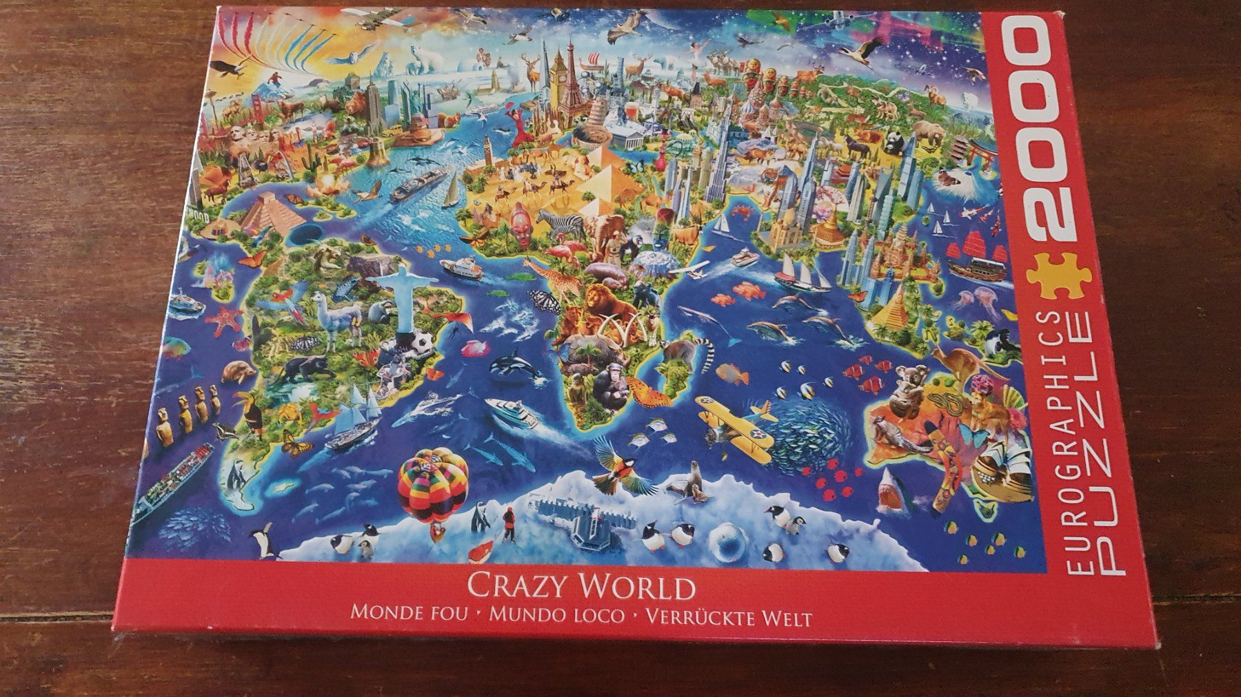 Puzzle: Puzzle 2000 pièces – Usato da Châtonnaye venduto da Kojak120