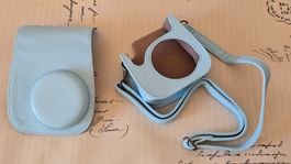 🆕 Hellblaue Kamera-Tasche für Instax Mini 11