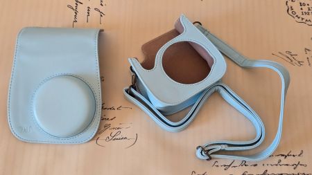 🆕 Hellblaue Kamera-Tasche für Instax Mini 11
