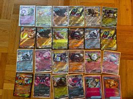 Pokemon v und ex Karten