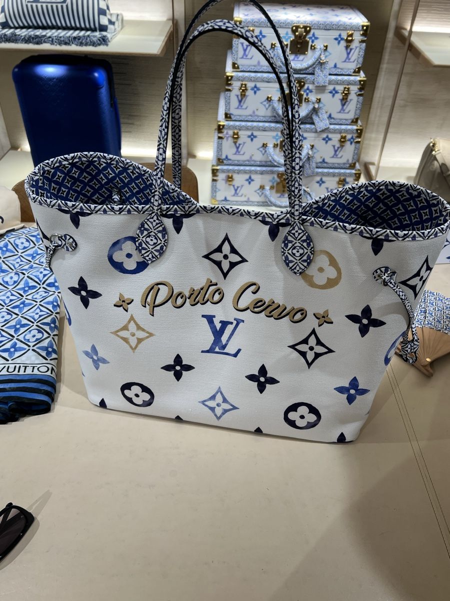 Louis Vuitton Borse: Louis Vuitton Neverfull Porto Cervo – Nuovo (secondo la descrizione) da Kilchberg ZH venduto da happyymee 7