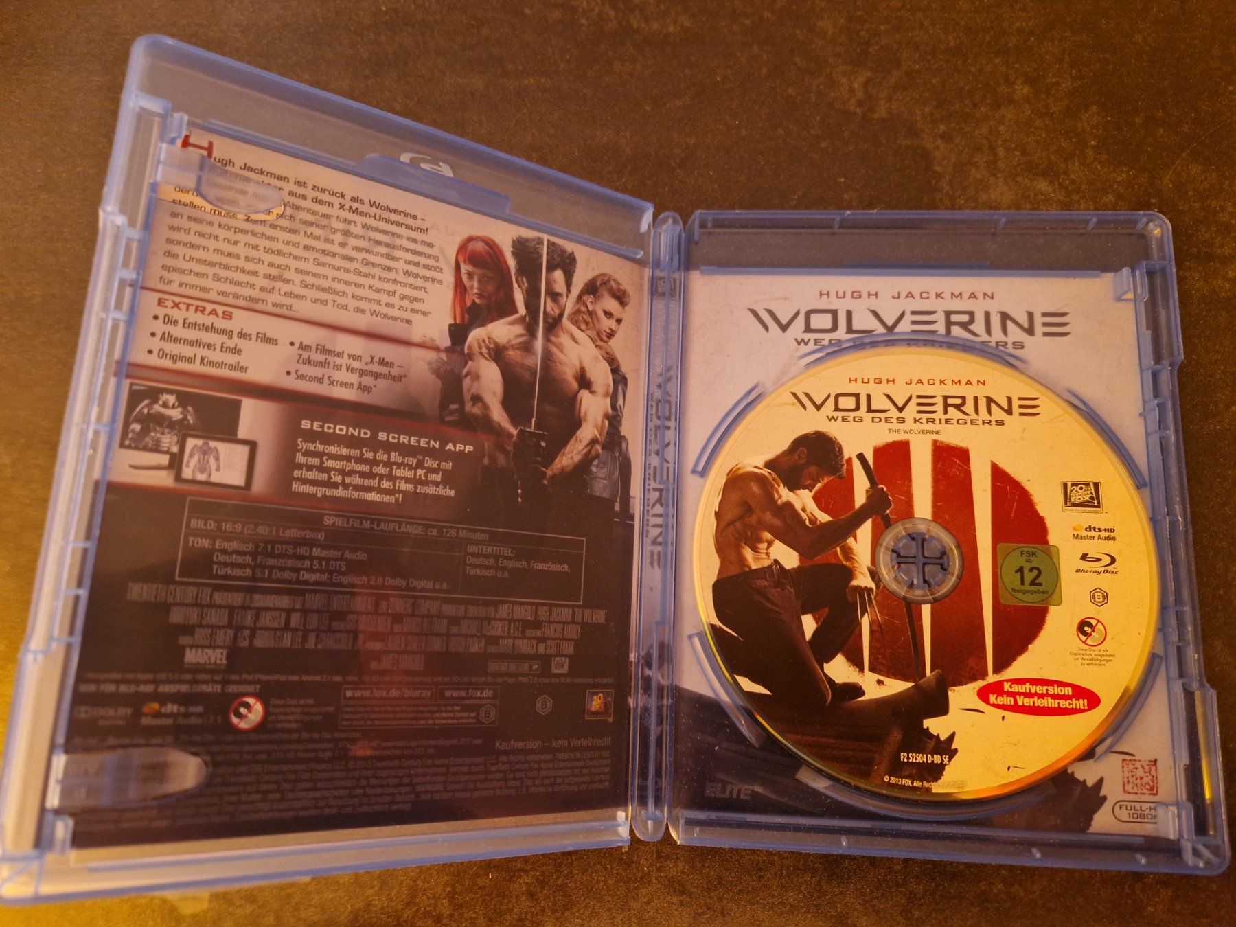 Tutti i DVDs: Wolverine - Weg des Kriegers Blu-Ray Topzustand – Usato da Buchs SG venduto da Herc01 1