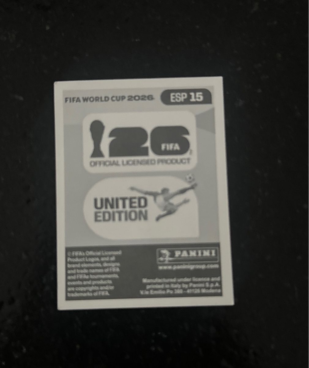 Panini Carte collezionabili: Panini Lamine Yamal - ESP 15 – Nuovo (secondo la descrizione) da Le Mouret venduto da eri_z9l6 1