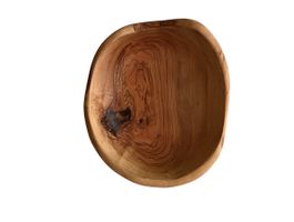 Schale Holz handgemacht rustikal Unikat guter Zustand
