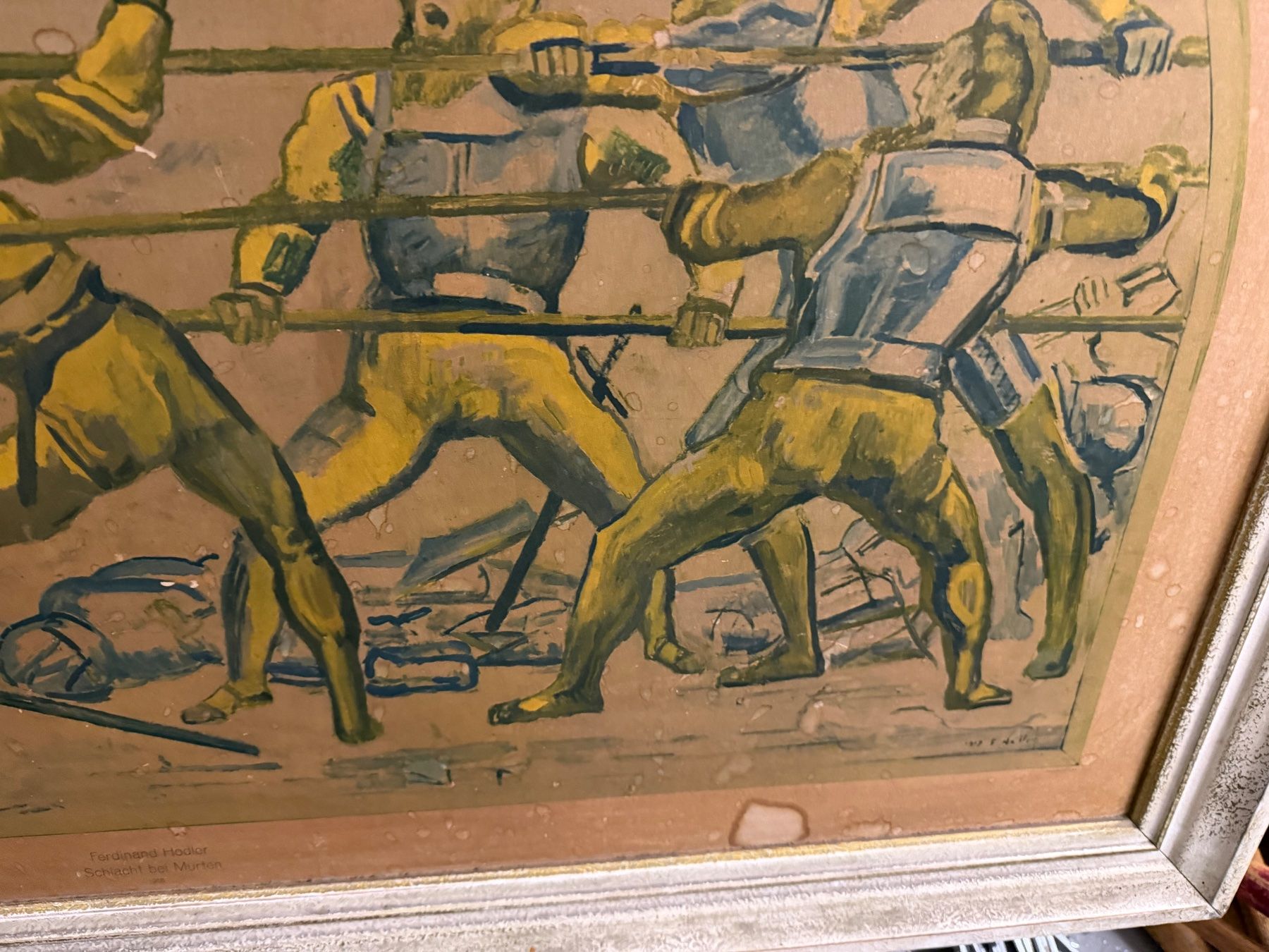 Gemälde: Schlacht bei Murten/Ferdinand Hodler – Defekt aus Ossingen von kimpossibel 7