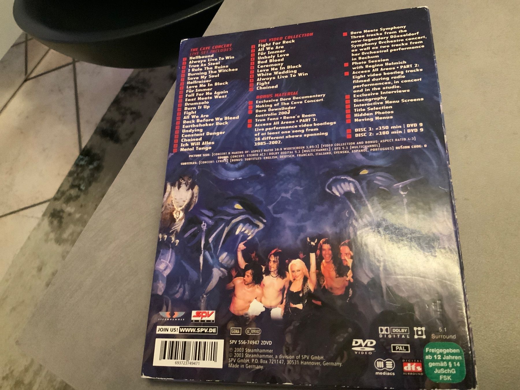 Tous les DVDs: Für immer Doro, forever para siempre, 2 DVD – D'occasion à Uster par Macita56 1