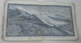 20 Francs 07.03.1966 LUXENBOURG 