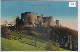 Schloss-Ruine Dorneck - Litho