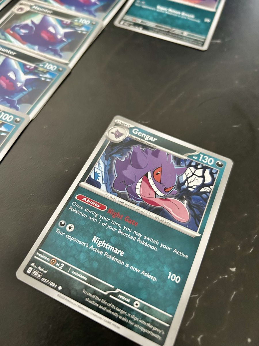 Pokémon Carte collezionabili: Carte Pokémon Gengar e Haunter e Gastly!! – Usato da Balerna venduto da Roby-Pokemon 2