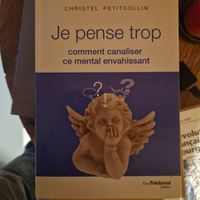 Je pense trop, Petitcollin, parfait état, comme neuf!