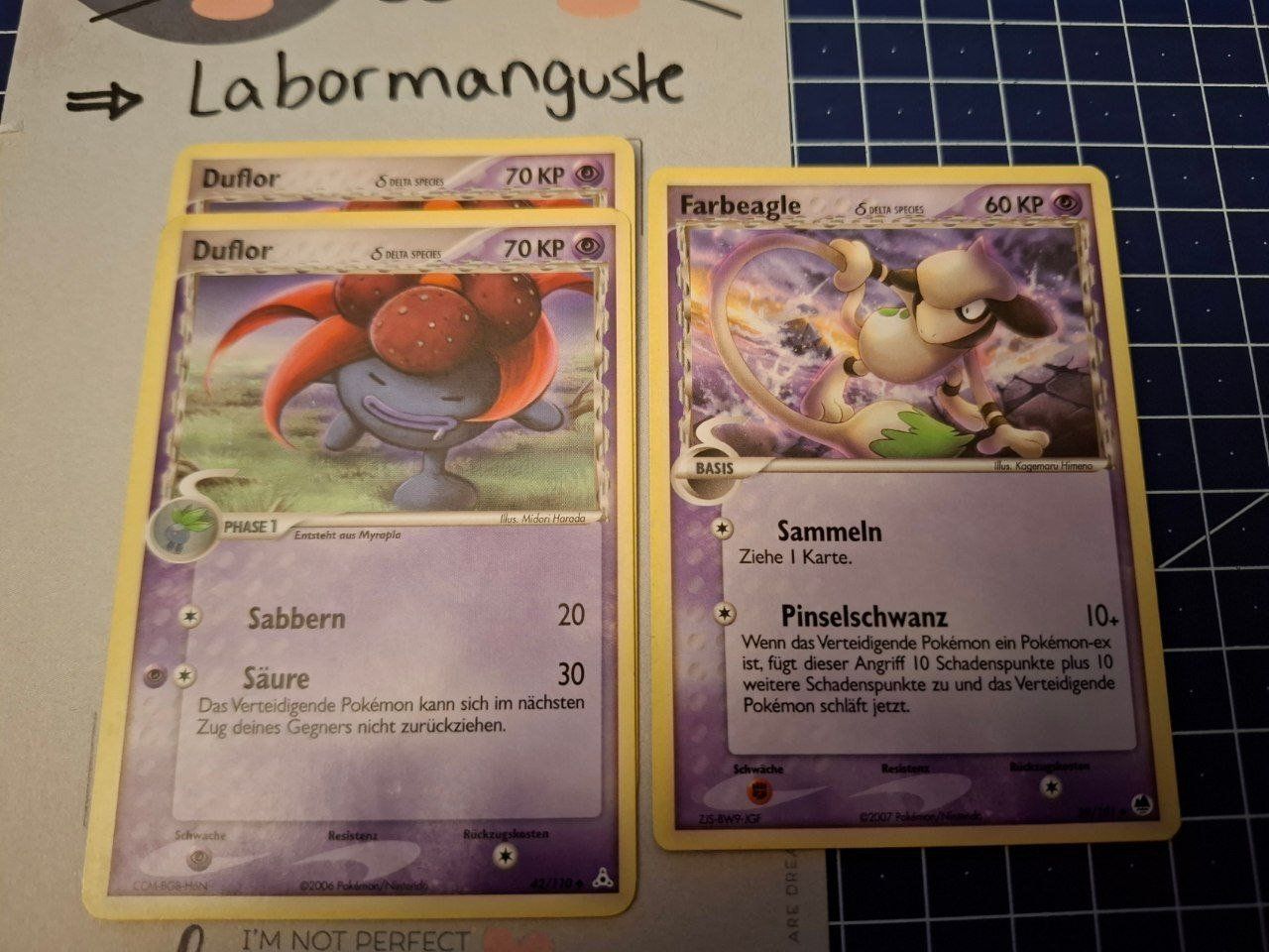 Pokémon Sammelbilder & Trading cards: Pokemon diverse Delta Species Karten - DEU – Gebraucht aus Fällanden von Labormanguste 7