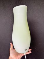 1990s Vintage IKEA Mylonit large light green table lamp