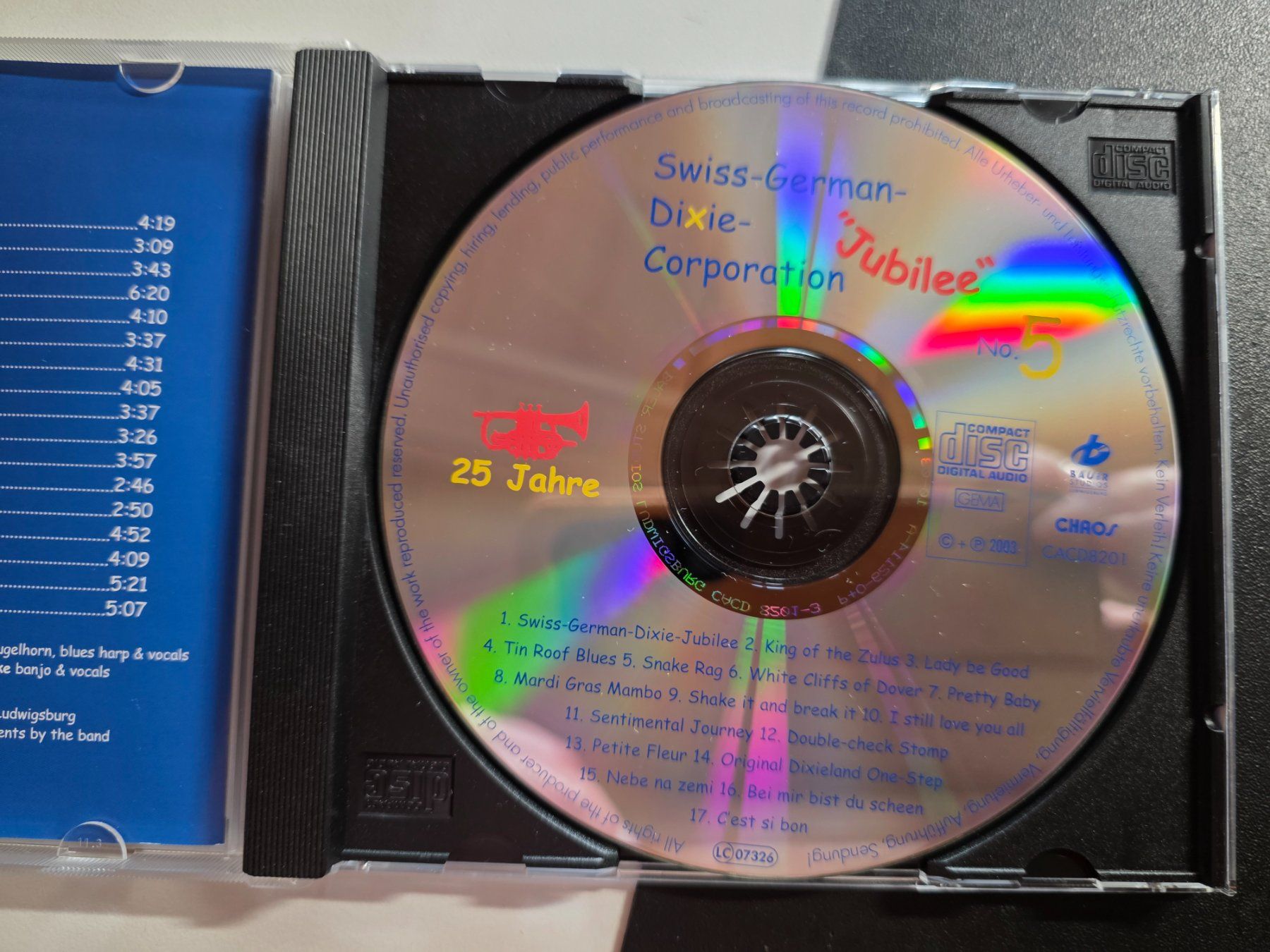 CD: Swiss German Dixie Co. - Freunde -25 Jahre – Usato da Walterswil BE venduto da Lonitti 2
