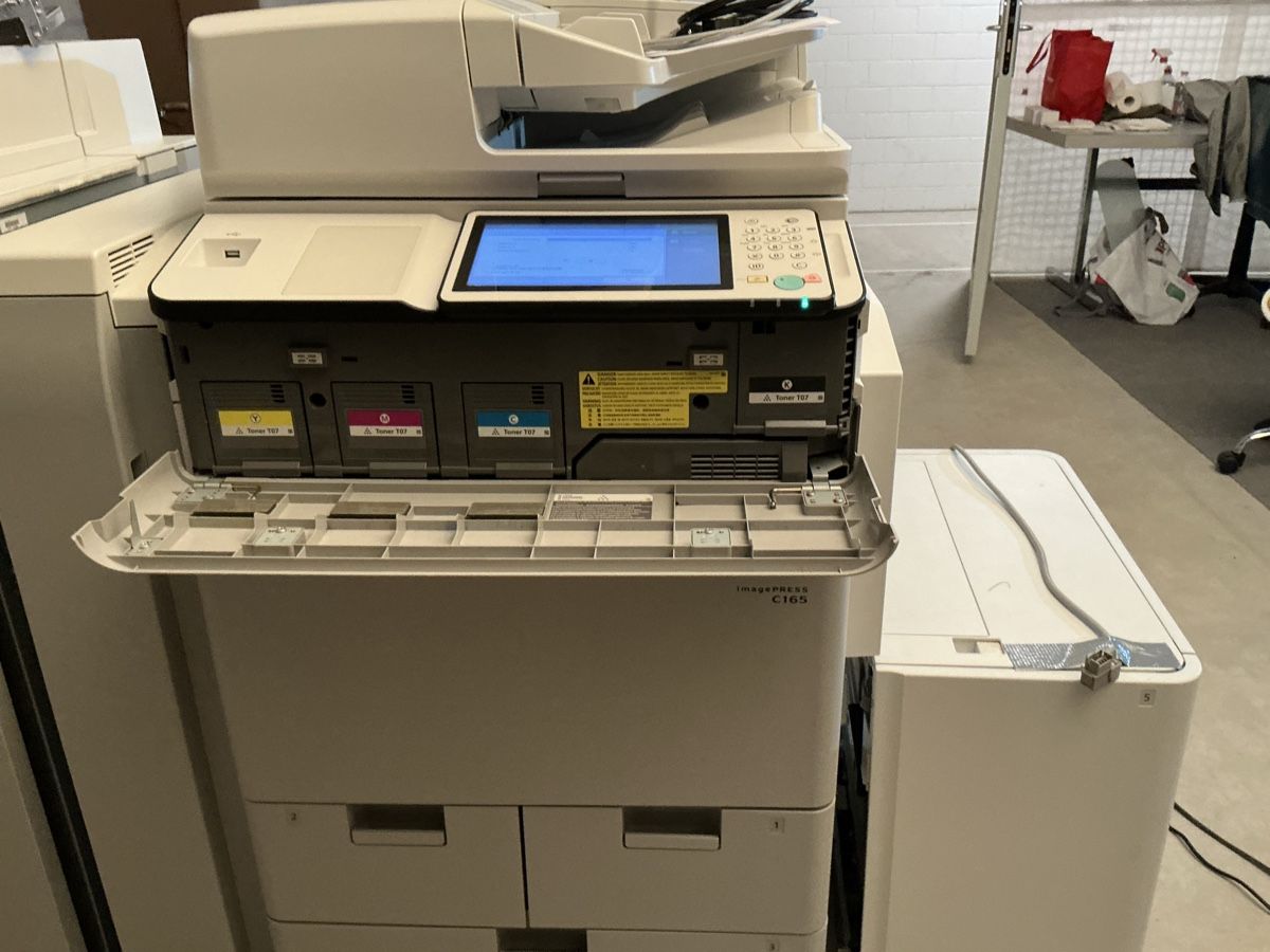 Canon Stampanti: Canon imagePRESS C165 Produktionsdrucker – Usato da Zürich venduto da gkt_nqs8 2
