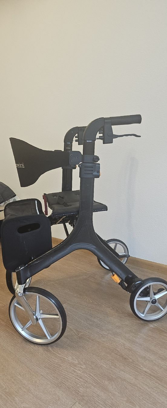 Ausili per la deambulazione: Rollator Bescomedical aus Carbon  – Usato da Basel venduto da Xanperican 1