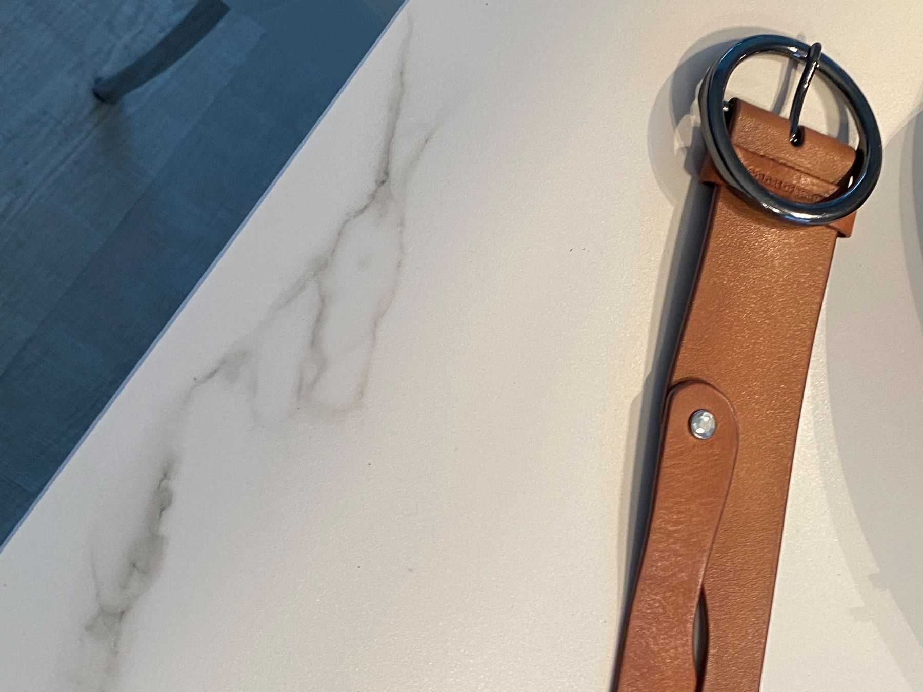 Benetton Gürtel: Leder Gürtel braun - XS  -'BENETTON – Neu (gemäss Beschreibung) aus Jona von Prada1969 5