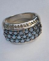Blauer Diamant Ring